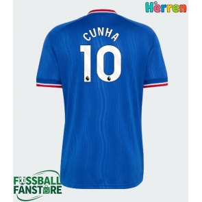 Manchester United Matheus Cunha #10 Replik Auswärtstrikot 2026-27 Kurzarm